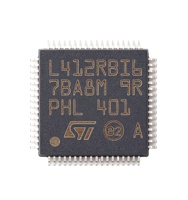 Microcontrolador STM32L412RBI6 de 32 Bits, 128 KB de Memoria Flash, Paquete 64UFBGA, Componentes Electrónicos de Montaje Superficial