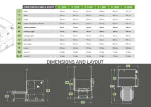 Laveuse de pièces de rechange à ultrasons de qualité italienne Simplex Big 1400 avec capacité de charge de 600 kg - Product Image 6