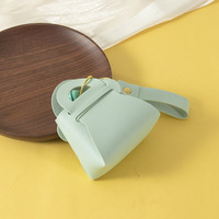 Portable Mini Porte-clés Sac Multifonctionnel Mode Bracelet Portefeuille Porte-clés En Cuir Sac Chaîne pour Sac Charme