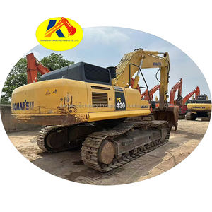 Excavatrice hydraulique Komatsu PC430-8 d'occasion certifiée EPA CE du Japon, modèle 2020, poids opérationnel de 43800 kg avec système hydraulique du moteur - Product Image 1