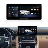Navegador GPS Android KANOR con Función DSP para Land Cruiser LC300 - Radio Estéreo con Pantalla Táctil para Montaje en el Tablero, Carplay