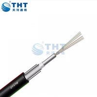 Câble à fibres optiques blindé extérieur GYXTW, prix, 4, 6, 8, 12, 24 cœurs, monomode