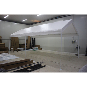 Abri portable robuste de 3x6 pieds pour l'extérieur, avec fermeture éclair enroulable, pour le rangement des vélos, des motos et des voitures. - Product Image 3