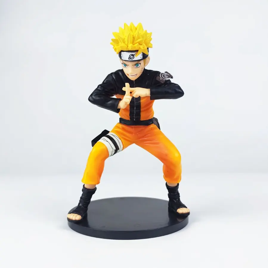 Factory price wholesale Anime Figures Uzumaki Heroes Narut Shippuuden Uzumaki Narut Kakashi Gaara PVC Action Figure Model Toys