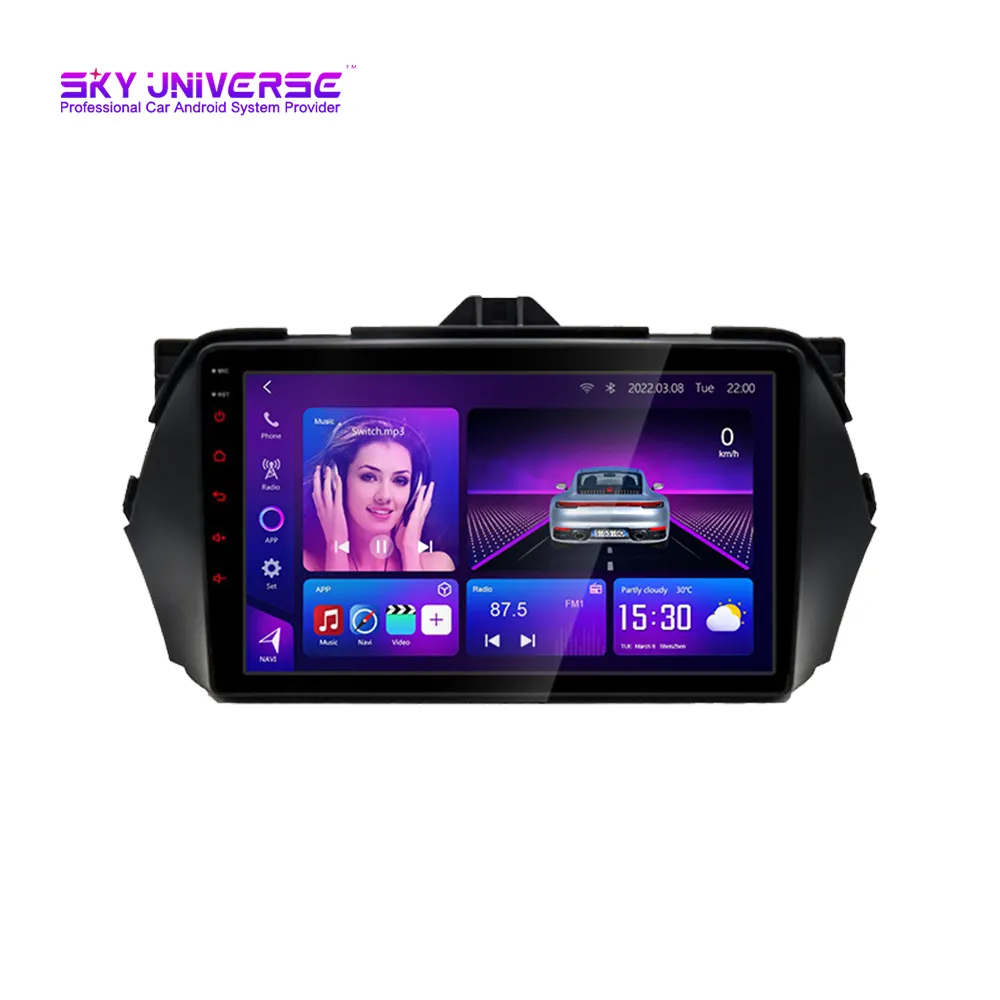 Android Car Radio para Suzuki Alivio Ciaz 2014-2018 2 Din estéreo navegación GPS reproductor Multimedia unidad Wifi BT DSP Carplay