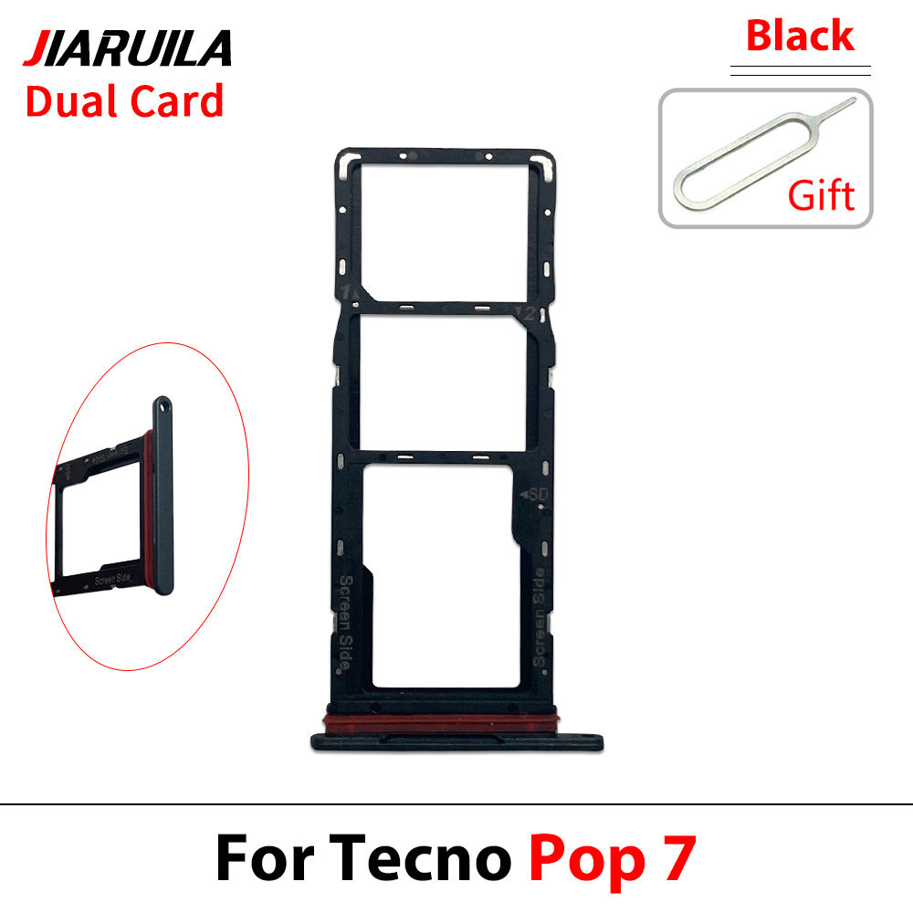 Para Tecno Pop 7 Negro