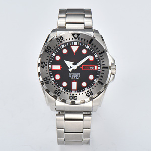 Men's NH36 Sports <b>Automatic</b> Diving Watch with 5ATM Waterproof Yellow Luminous Hand Rubber Strap Week Display <b>Wristwatch</b> - Product Image 6