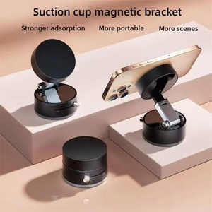 Soporte Plegable para Teléfono, Soporte Magnético Resistente para Teléfono de Coche, Soporte para Teléfono de Tablero, Rotación de <span class=keywords><strong>360</strong></span> Grados °   Soporte Giratorio para GPS con Ventosa para Coche - Product Image 6