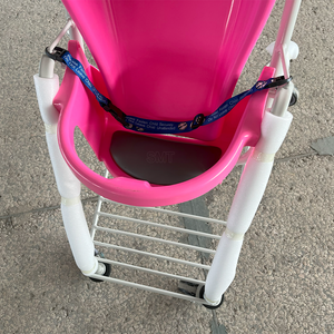 <span class=keywords><strong>Chariot</strong></span> de courses <span class=keywords><strong>pour</strong></span> enfants de haute qualité <span class=keywords><strong>pour</strong></span> supermarché avec siège bébé sécurisé et étagère de rangement inférieure - Product Image 4