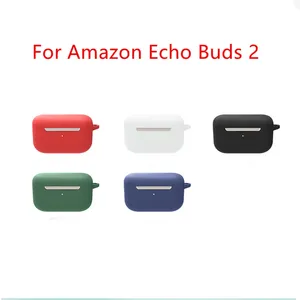 เคสสำหรับ <span class=keywords><strong>Echo</strong></span> Buds <span class=keywords><strong>2</strong></span> สีพื้น ซิลิโคนนุ่มกันกระแทก พร้อมบรรจุภัณฑ์ - Product Image 1