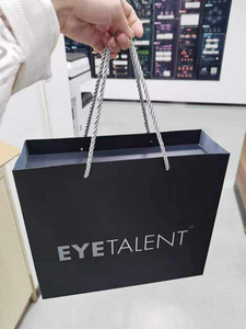 In Logo Gấp Nam Châm Quần Áo Túi Hộp Bao Bì Tùy Chỉnh Kích Thước Đóng Mở Hộp Quà Tặng Với Từ Nắp Đóng Cửa - Product Image 6