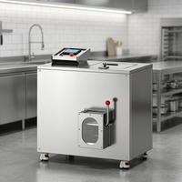 Machine à déchets organiques de 50 kg de capacité, machine de réduction de volume de 90 %, broyeur de déchets alimentaires commercial