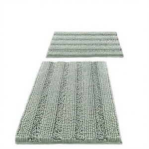 Alfombra de Chenilla Antideslizante de Secado Rápido, Hecha a Máquina, Tamaño Personalizado para un Uso Seguro en el Baño - Product Image 4