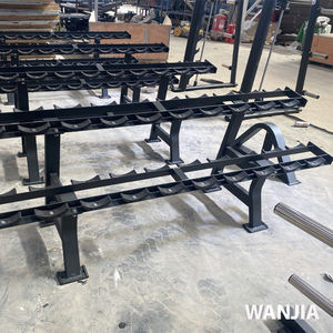 Negozio di vendita caldo 10 paia di manubri ordinatamente con questo pesante Rack perfetto per la casa e le palestre commerciali - Product Image 3