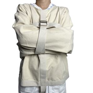 Vente en gros de la camisole de force d'asile Vêtements de protection des membres supérieurs pour la sécurité des patients BDSM Self Bondage camisole de force - Product Image 1