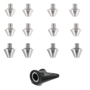 Clous <span class=keywords><strong>de</strong></span> football en aluminium SG personnalisés, 11 mm, 13 mm, en métal, pour chaussures <span class=keywords><strong>de</strong></span> football, tous types, moulés par procédé <span class=keywords><strong>de</strong></span> dessin - Product Image 3