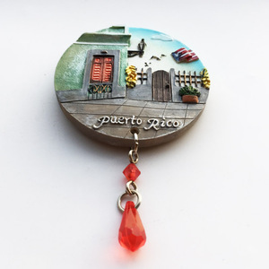Vente en gros de souvenirs personnalisés des États-<span class=keywords><strong>Unis</strong></span> et de Porto Rico, souvenirs touristiques, aimants en résine de ville, aimants de réfrigérateur, souvenirs touristiques - Product Image 4