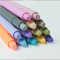 Surligneurs et stylos sans saignement, lot de 14 surligneurs en gel aux couleurs assorties, marqueurs mignons, fournitures scolaires et accessoires