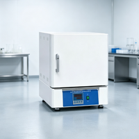 Four à moufle haute température à fibres céramiques 1000°C avec écran LCD pour l'analyse du charbon, équipement de laboratoire 220V