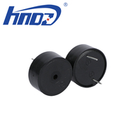 HND-2310B Buzzer Piezo Aktif 23*10mm 12V DC 90dB 3500Hz Buzzer Piezoelektrik Lubang Tembus untuk Alarm & Peralatan Medis