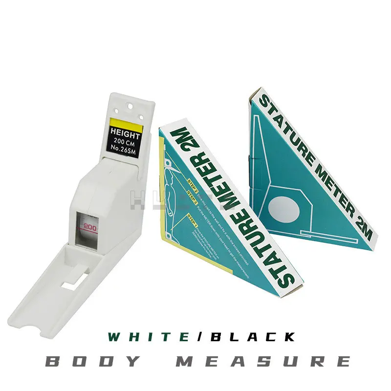 Wintape 2M Baby Height Measurement for Children 200cm Wall Mounted Stature Meter Retractable Kid Height Steel Measuring Tape
