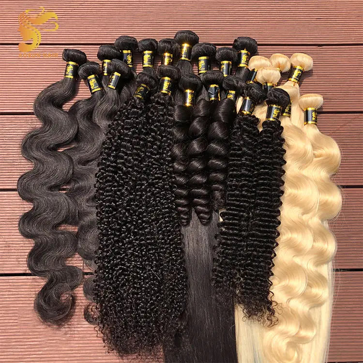 Large Stock Raw Indian Hair 8A Grade Indian Hair Unprocessed Raw Virgin