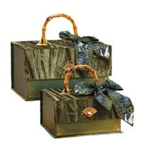 Boîte cadeau de luxe personnalisée en carton rigide avec fermeture magnétique pour mariage, entreprise, marque, vente en gros