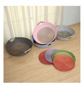 批发奢华优雅现代户外公主柳条毡毛竹洞散热器软家具猫抓床 - Product Image 6