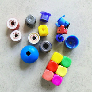 Billes solides en plastique découpées sur mesure de haute qualité, de 1,0 mm à 80 mm, couleurs personnalisées, matériaux POM/PP/PA/Nylon, ISO9001 - Product Image 1