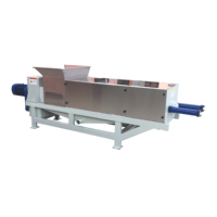 Hoge kwaliteit dubbele schroefpersmachine SS304 motor voor industriële voedselafvalverwerker fruit- en groentepers