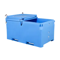 Conteneur en plastique extra large, réservoirs pour fruits de mer, bacs à poissons de grande taille, réservoirs à thon
