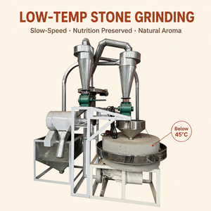 Machine à <span class=keywords><strong>farine</strong></span> durable à <span class=keywords><strong>meule</strong></span> naturelle avec <span class=keywords><strong>pierre</strong></span> rétractable pour une longue durée <span class=keywords><strong>de</strong></span> vie et un entretien réduit - Product Image 1