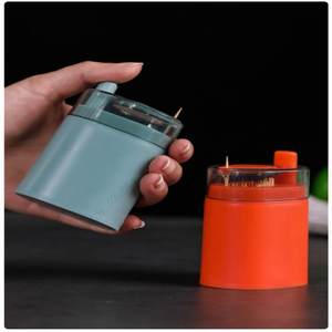 Caja dispensadora automática de palillos de dientes tipo pop-up para restaurante y hogar, modelo A2337, venta al por mayor - Product Image 5