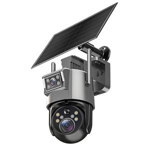 Solar Powered 4G Outdoor Camera 12.7mm <b>Sensor</b> Cloud Storage Voice Intercom Dual <b>Light</b> Night Vision Shenzhen Made - Product Image 5