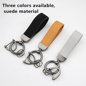 <b>Keychain</b> Blank Keyring <b>Custom</b> Car Logo Brand Sublimation Luxury Pu Leather Key Chain <b>Keychain</b> for Promotional Gifts - Product Image 6