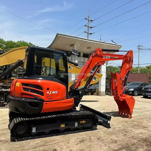 Miniexcavadora de segunda mano Kubota Kx165, excavadora personalizada de 6 toneladas Kubota 165 Kx155 Kx185, miniexcavadora de maquinaria con EPA - Product Image 1