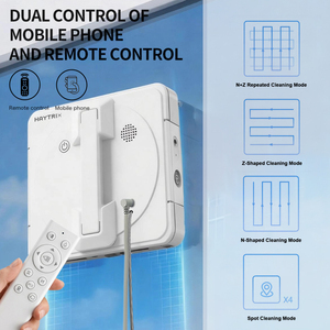 Robot Limpiacristales Inteligente Multifuncional para Superficies Verticales, Inicio con un Toque, Control por Aplicación, Sin Cepillos, Diseño Doméstico - Product Image 3