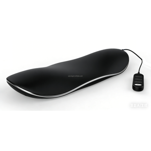 Masseur dorsal ergonomique vibrant et chauffant, planche de traction lombaire, <span class=keywords><strong>correcteur</strong></span> de posture pour alignement de la colonne vertébrale, thérapie par vibration et chaleur apaisante - Product Image 1