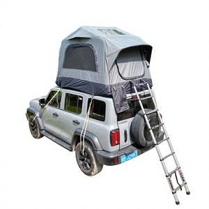 Tente gonflable multi-usage pour véhicule, installation instantanée en un clic, intégration universelle pour hayon de SUV, polyvalence autonome, résistance aux intempéries - Product Image 5