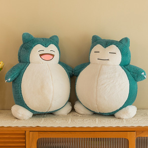 Boneka Pokemon Snorlax Plushie Impor, Boneka Tidur Peluk, Hadiah Mesin Cakar, Grosir Perdagangan Luar Negeri, Isi Kapas PP - Product Image 3
