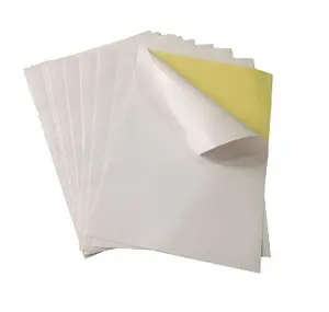 Customized Wood Pulp Offset White Papers Sticker Paper for Printing