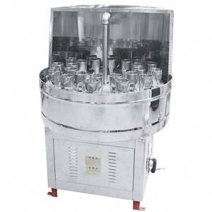 Sistema de Lavado Rotatorio Semiautomático de 24 Cabezales para Botellas de PET de Acero Inoxidable para Bebidas, Agua, Leche y Vino - Product Image 5