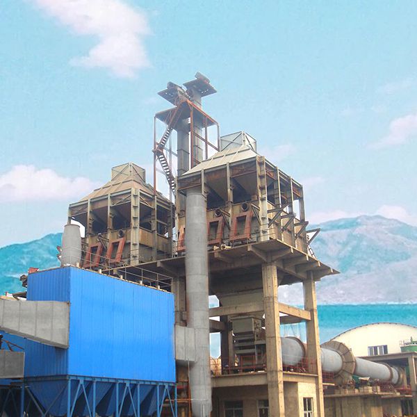 Подогреватель вертикального вала для цементной печи/завода по производству извести