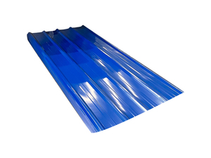 Harga terbaik IBR Afrika DX51D PPGI bergelombang bentuk Trapezoid bergelombang lembar atap baja bergelombang - Product Image 4