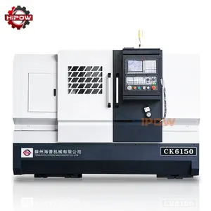 CK6150 china lathe cnc machine flat bed lathe mini cnc lathe machine for metal