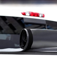 Bâche de benne souple en vinyle enroulable, étanche avec boîte de rangement verrouillable, installation sans perçage pour accessoires de pick-up Chevrolet GMC