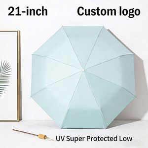 Best Selling Folding High Quality Automatic Gift Umbrella with logo Printing for the Rain - Product Image 5