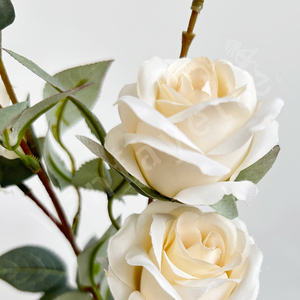 Elisabeth di alta qualità viola Blush rosa fiori artificiali artificiali decorativi grandi fiori rosa di seta artificiali grandi - Product Image 6