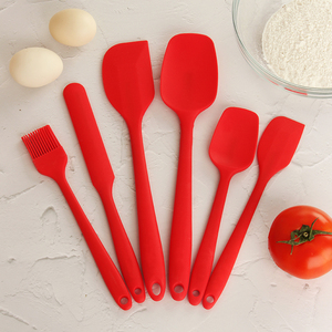 Pastry Utensils <b>Baking</b> Set <b>Silicone</b> Spatulas Set - Product Image 2