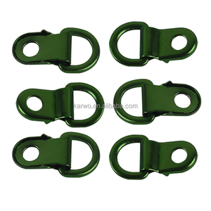 Màu Sắc Mới Thời Trang Khởi Động Ren Dây Giày Móc Kim Loại Phần Cứng D Vòng Đi Bộ Đường Dài Giày Ren Móc - Product Image 4